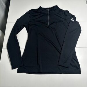 DO NOT BUY Half-zip Training Top Black small